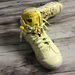 Air Jordan Shoes Jordan 6 Retro "Citron Tint/Dynamic Yellow Girls